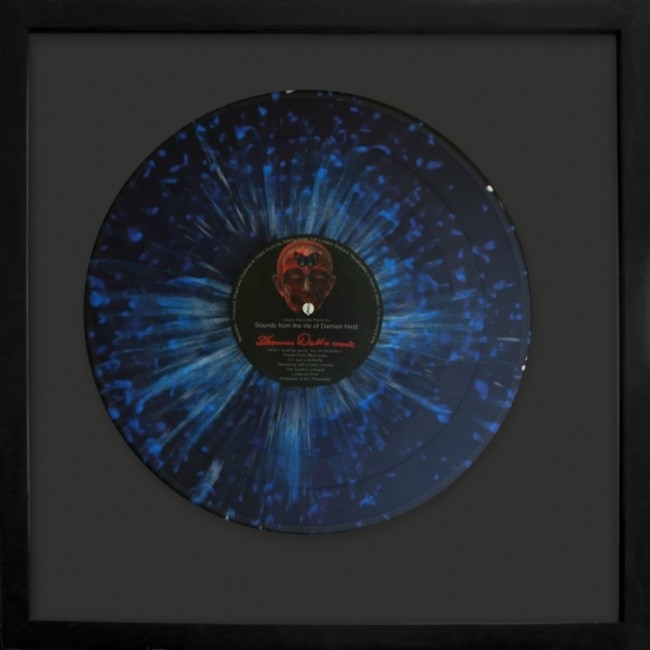 Blue sounds from the life of Damien Hirst